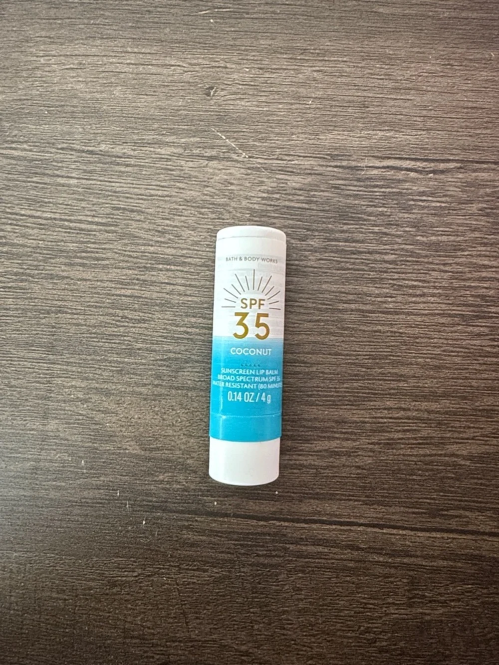 Bath & Body Works Coconut SPF 35 Lip Balm